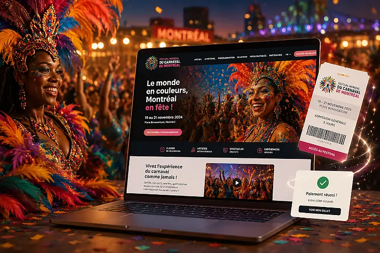 Une billetterie sur mesure pour le Festival Mondial du Carnaval