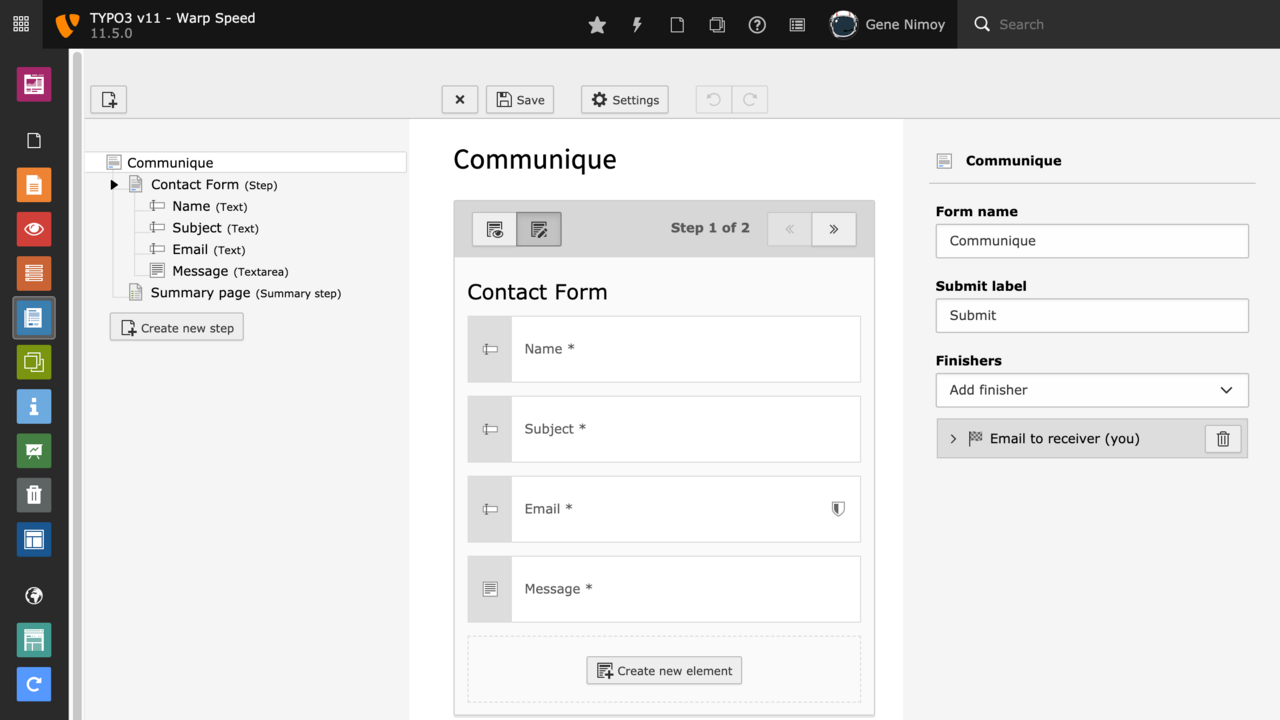 Création formulaires simplifiée et plus rapide